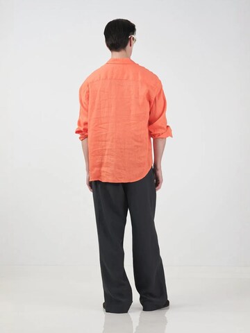Regular fit Camicia di Giesto in arancione