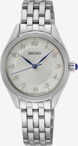 SEIKO Analoguhr in Silber: predná strana