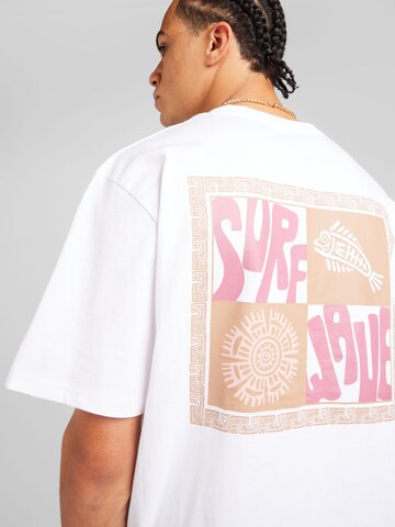 Maglietta 'Surf Wave' di Denim Project in bianco