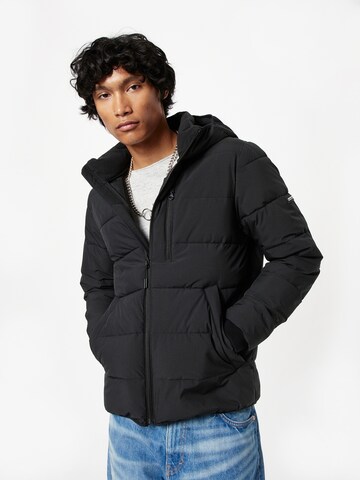 Abercrombie & Fitch Jacke in Schwarz: Vorderseite