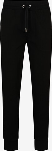 BOSS Regular Pants ' Lamont ' in Black: front