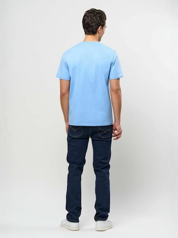 U.S. POLO ASSN. Regular Fit Skjorte ' UMSaimon ' i blå