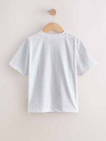 T-Shirt Next en blanc