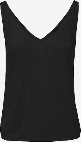 Haut Salsa Jeans en noir : devant