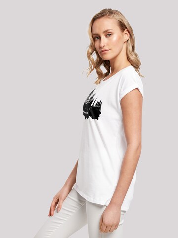 T-shirt 'Cities Collection - Munich skyline' F4NT4STIC en blanc