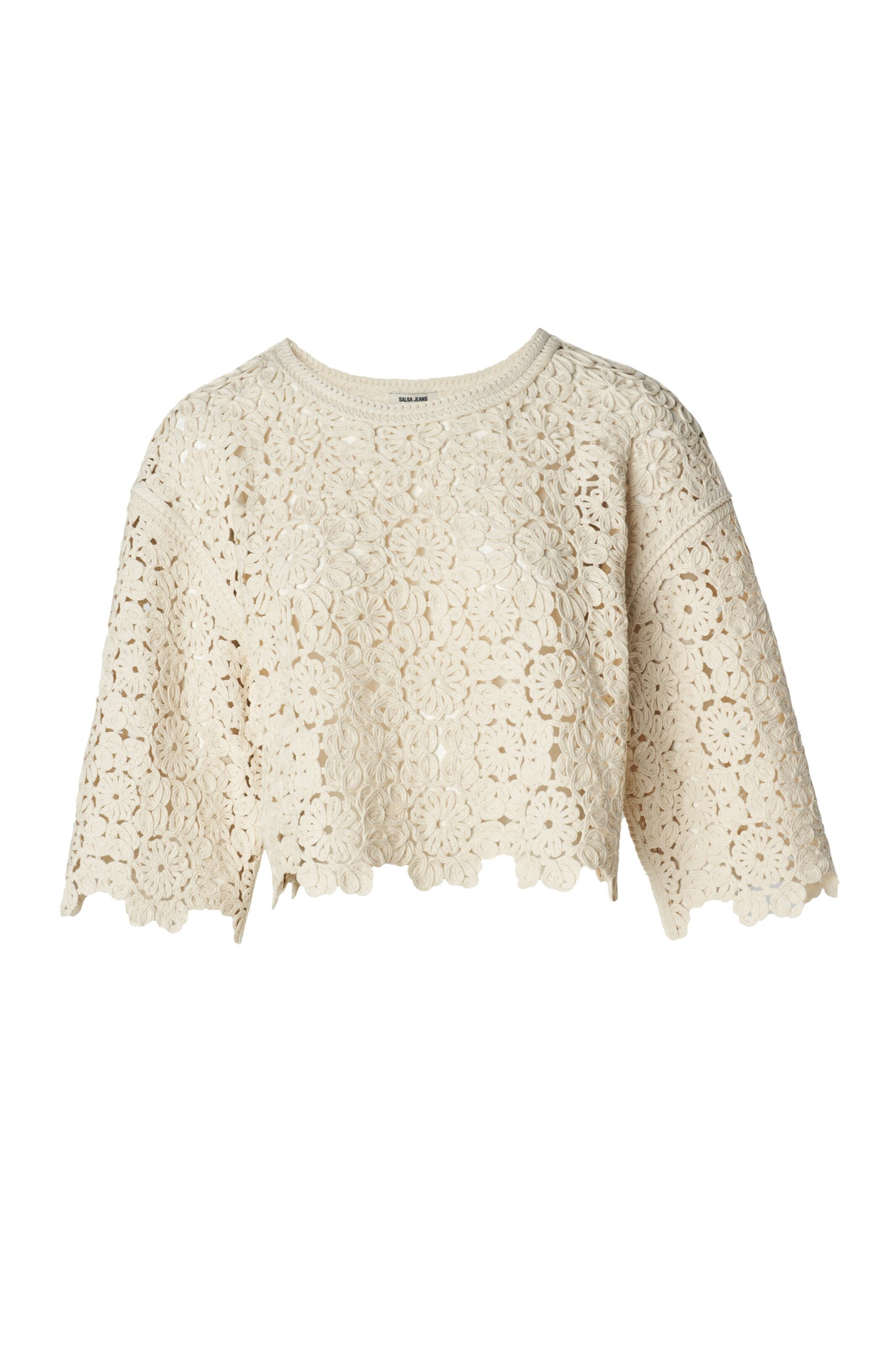 Salsa Jeans Pullover in Beige: Vorderseite