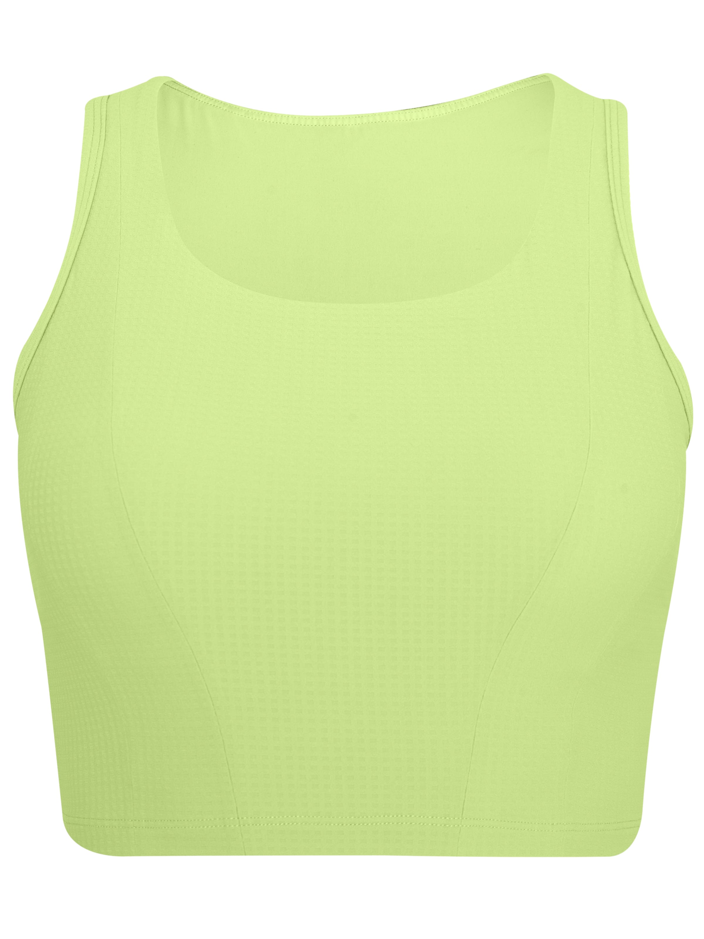 Yvette Push-up Sports Bra 'Stella' in Green: front