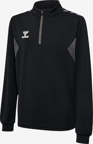 Hummel Athletic Sweatshirt in Black: front