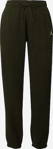 Tapered Pantaloni de la Jordan pe negru: față