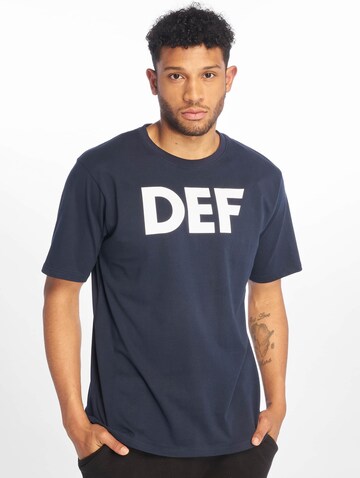 DEF Shirt 'Her Secret' in Blauw: voorkant