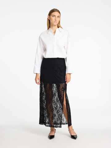 SELECTED FEMME - Falda 'SLFMISTA' en negro