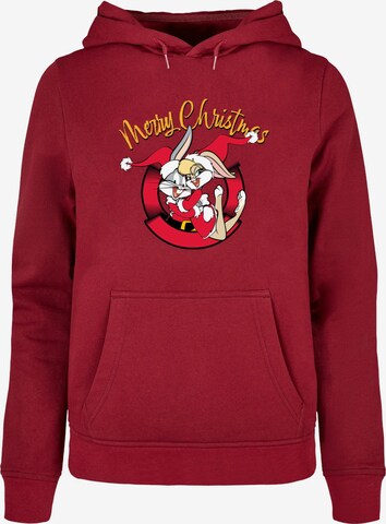 ABSOLUTE CULT Sweatshirt 'Looney Tunes - Lola Merry Christmas' in Rood: voorkant