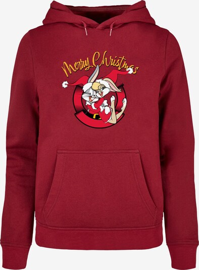 ABSOLUTE CULT Sweatshirt 'Looney Tunes - Lola Merry Christmas' in rot / burgunder / weiß, Produktansicht
