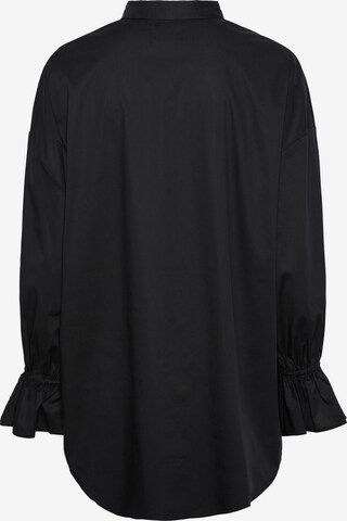 PIECES Bluzka 'Tessi' w kolorze czarny