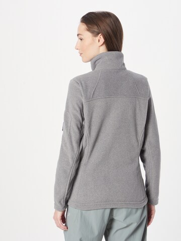 COLUMBIA Athletic fleece jacket 'Fast Trek II' in Grey