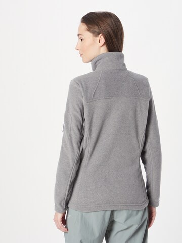 COLUMBIA Athletic Fleece Jacket 'Fast Trek II' in Grey