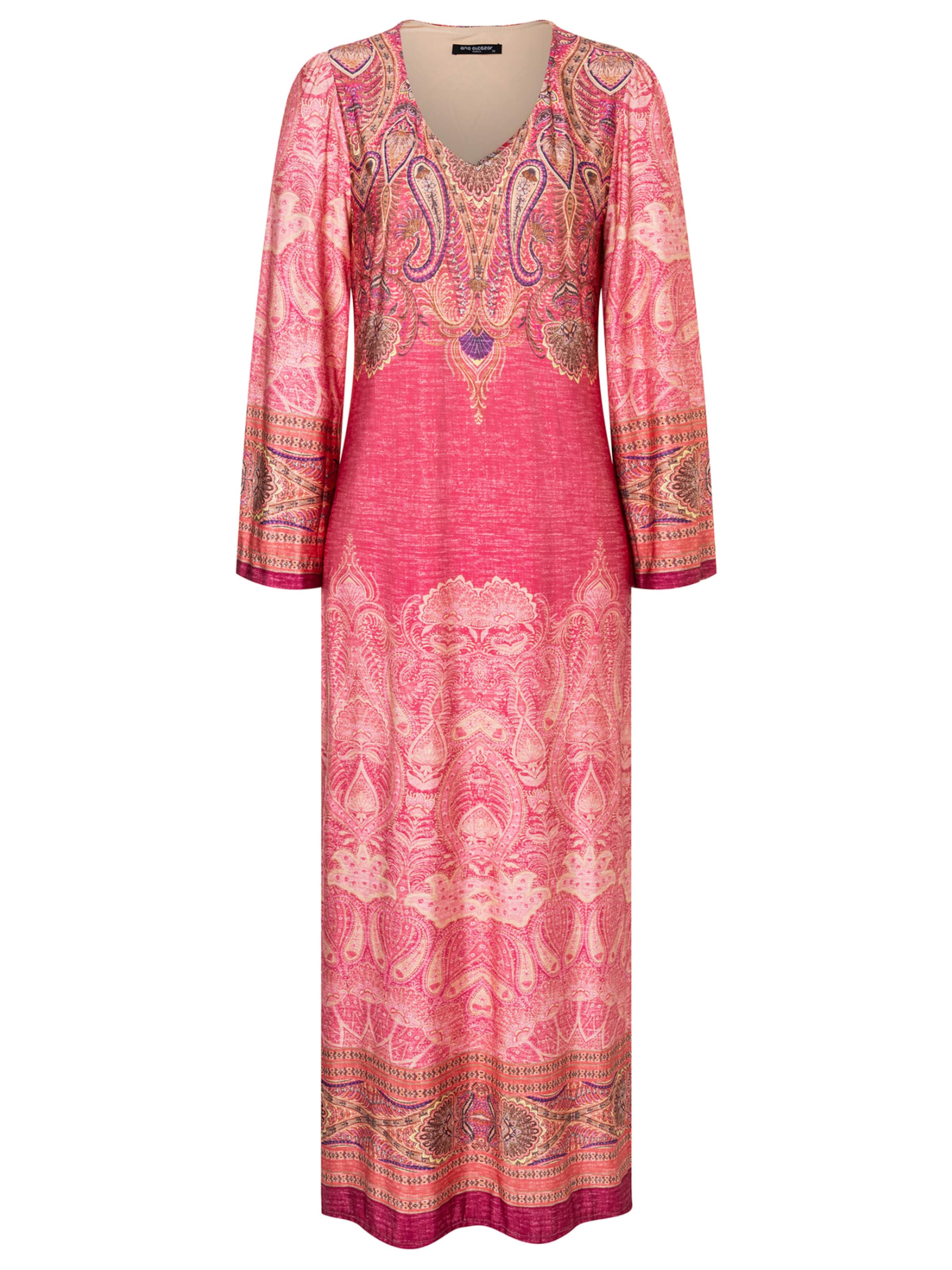 Ana Alcazar Jurk 'Dhira' in Roze: voorkant