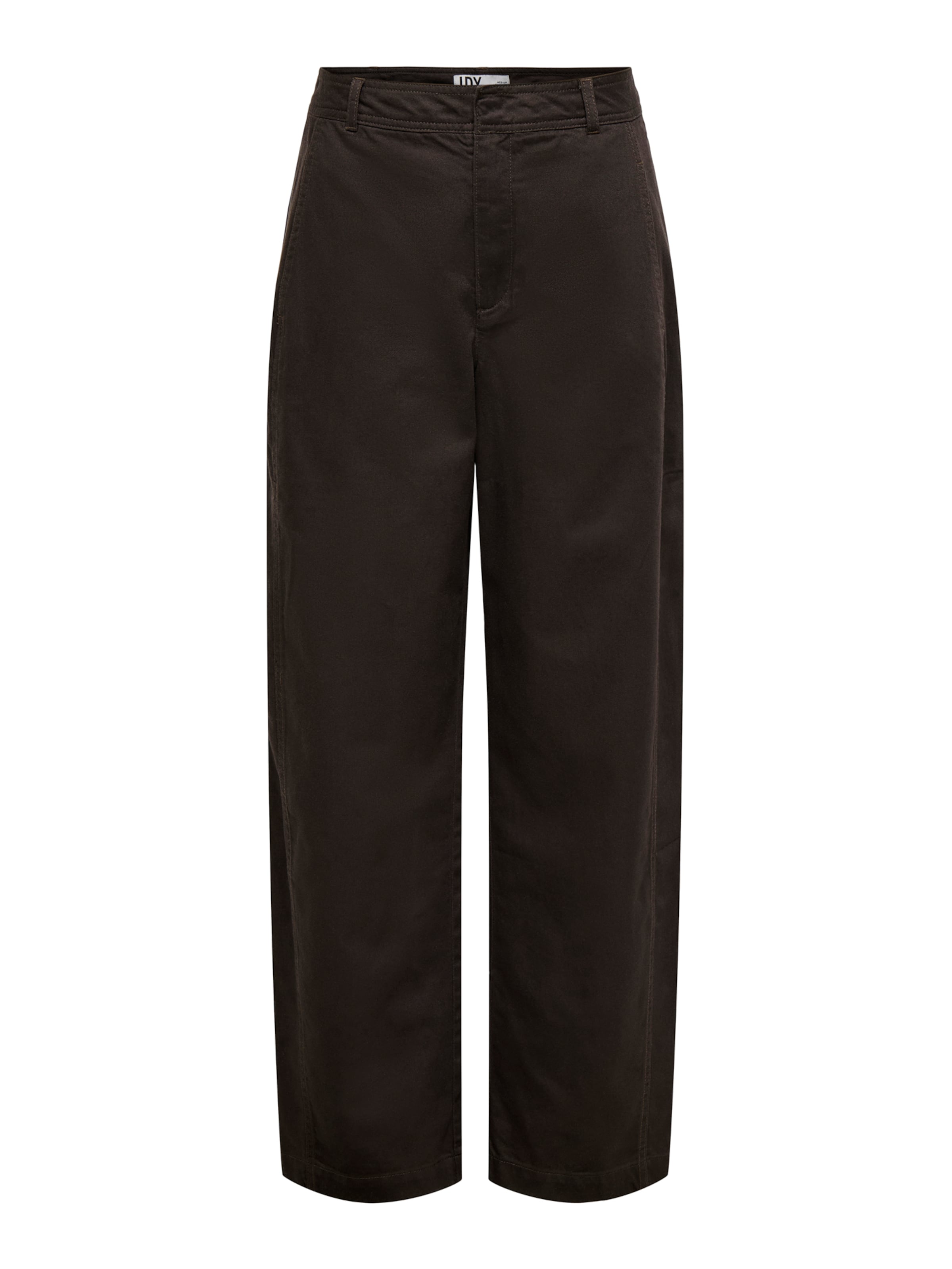 brūns JDY Baggy Bikses: no priekšpuses