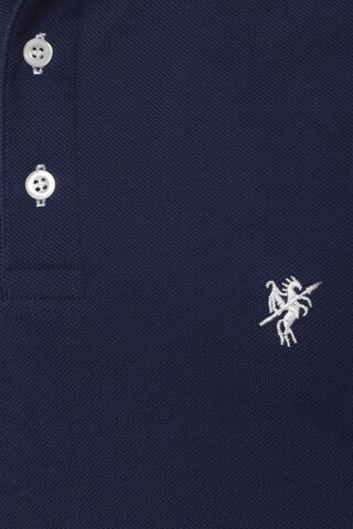 DENIM CULTURE Tričko 'LIONEL' – modrá