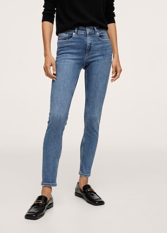 MANGO - Skinny Vaquero en azul: frente