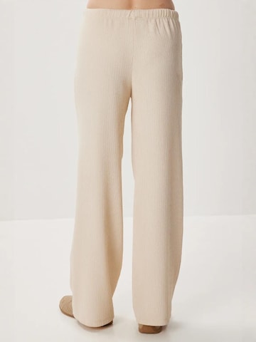 Wide leg Pantaloni 'Hose' di Happiness İstanbul in beige