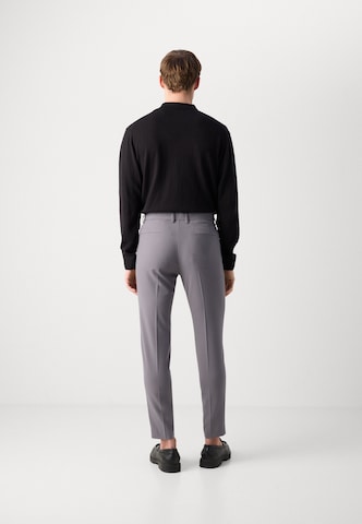 Lindbergh Slimfit Spodnie w kant 'Club' w kolorze szary