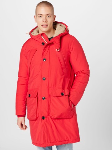 SCOTCH & SODA Winterparka in Rood: voorkant