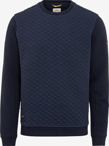 CAMEL ACTIVE Sweatshirt in Blau: predná strana