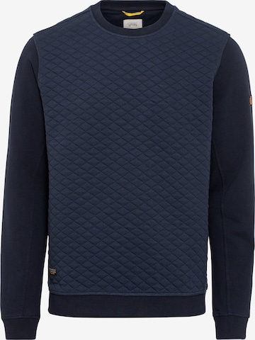 CAMEL ACTIVE Sweatshirt in Blau: predná strana