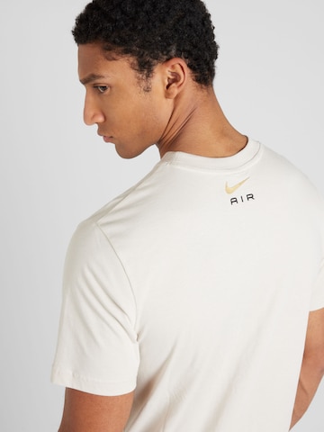 Nike Sportswear T-Shirt 'AIR' in Beige