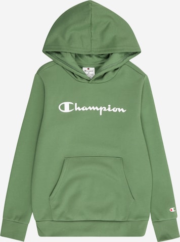 Champion Authentic Athletic Apparel Sweatshirt in Green: front