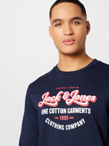 JACK & JONES Sweatshirt 'JJANDY' in Blau