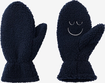 Kubota Fäustlinge 'Kubota Men's Fleece Autumn Mittens Winter Gloves' in Blau: Vorderseite