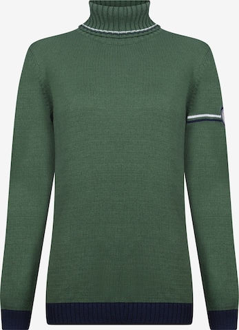 DENIM CULTURE Sweater 'Daphe' in Green: front