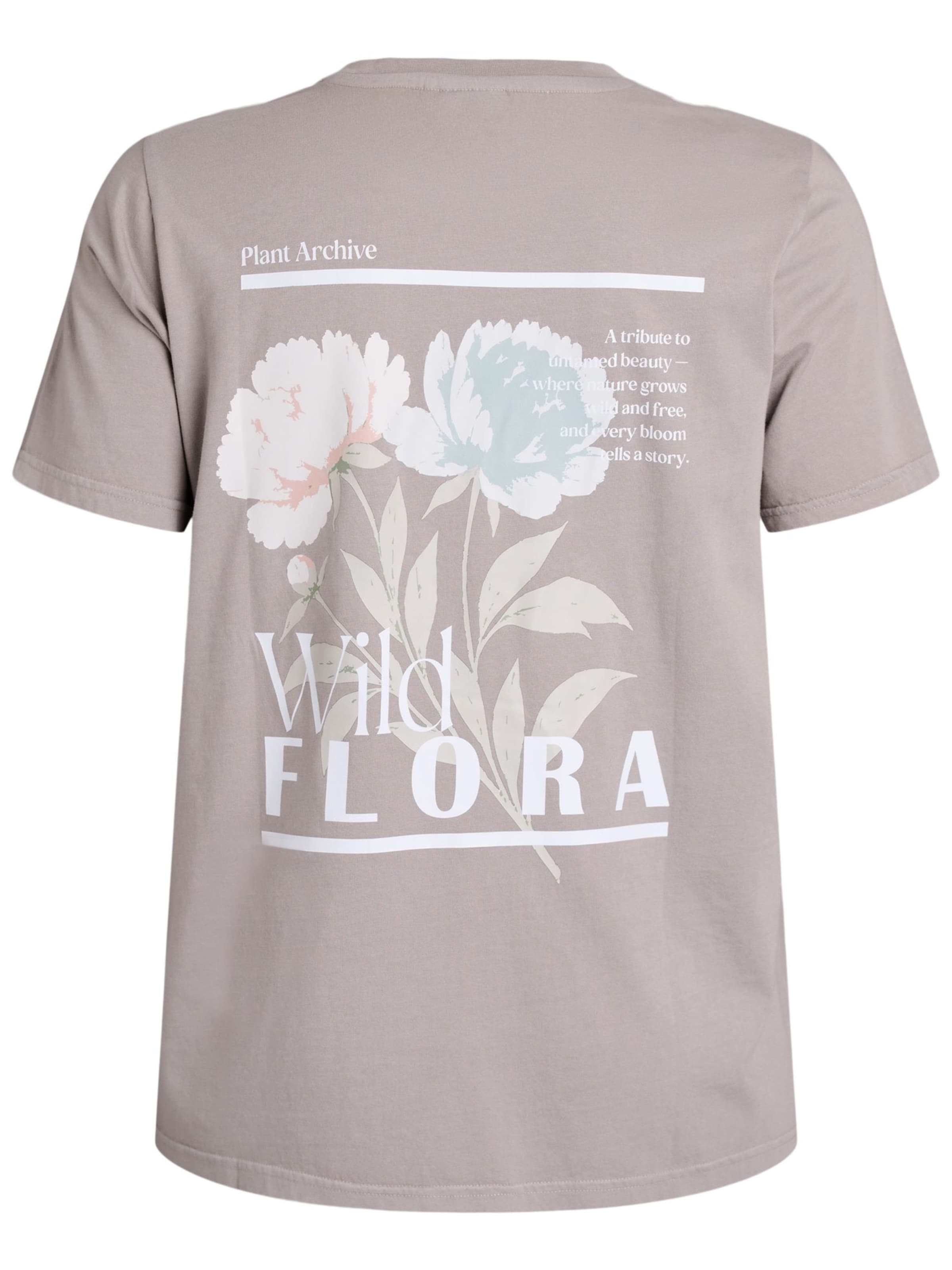 Zizzi Футболка 'Mave' в Серый