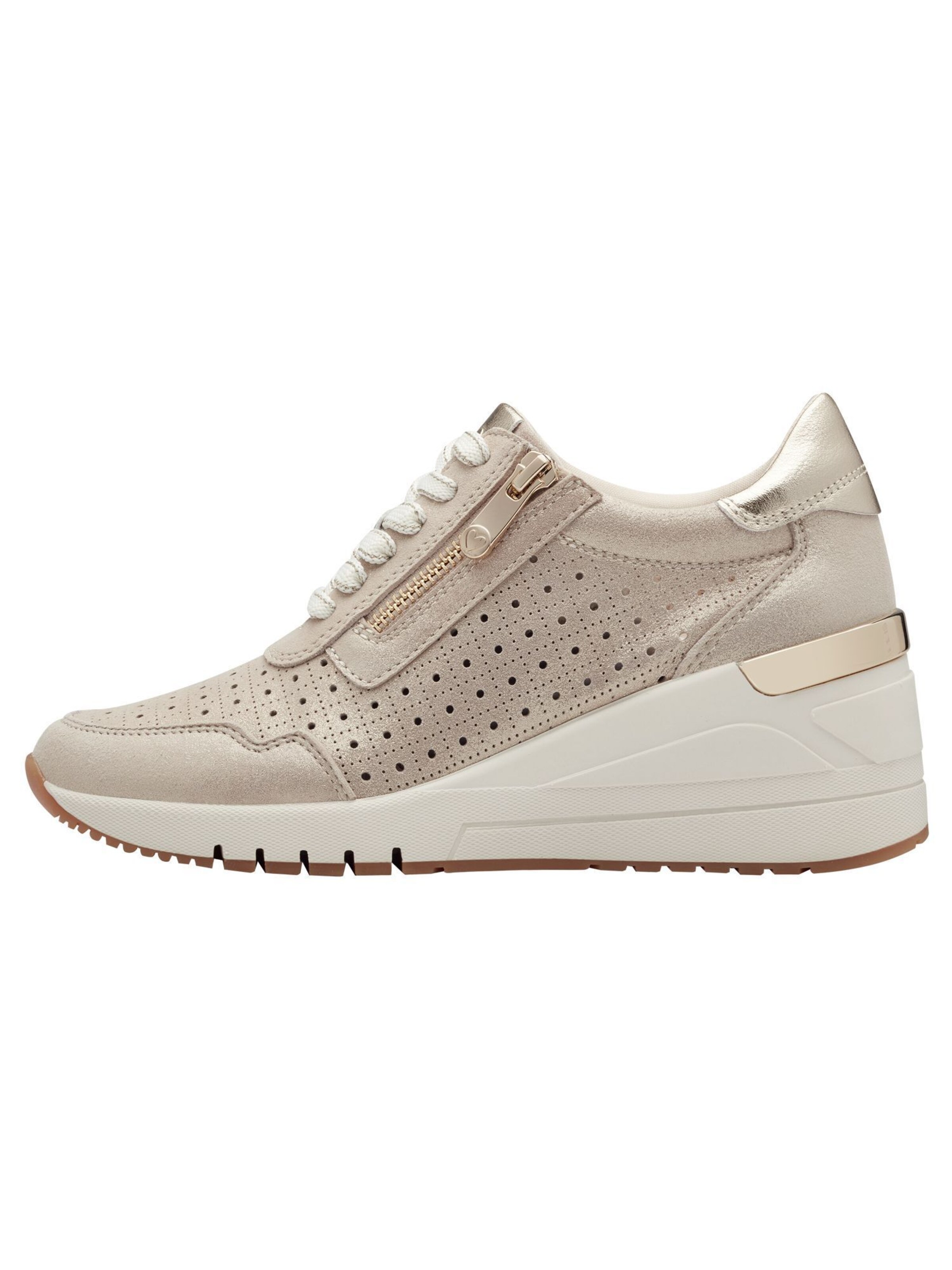 MARCO TOZZI Platform trainers in Silver