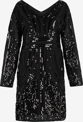 NAEMI - Vestido de gala en negro: frente