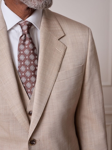 Next Slim Fit Sakko in Beige