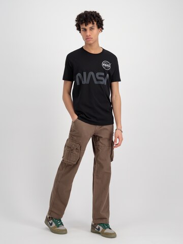 ALPHA INDUSTRIES Regular Cargo Pants in Brown