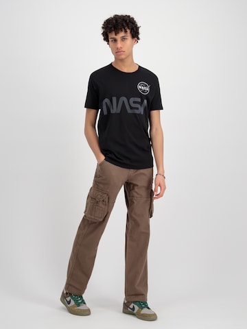 Regular Pantalon cargo ALPHA INDUSTRIES en marron