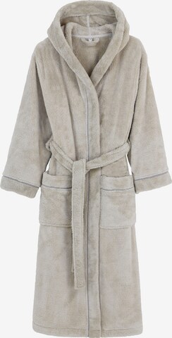 MY HOME Long Bathrobe in Grey: front