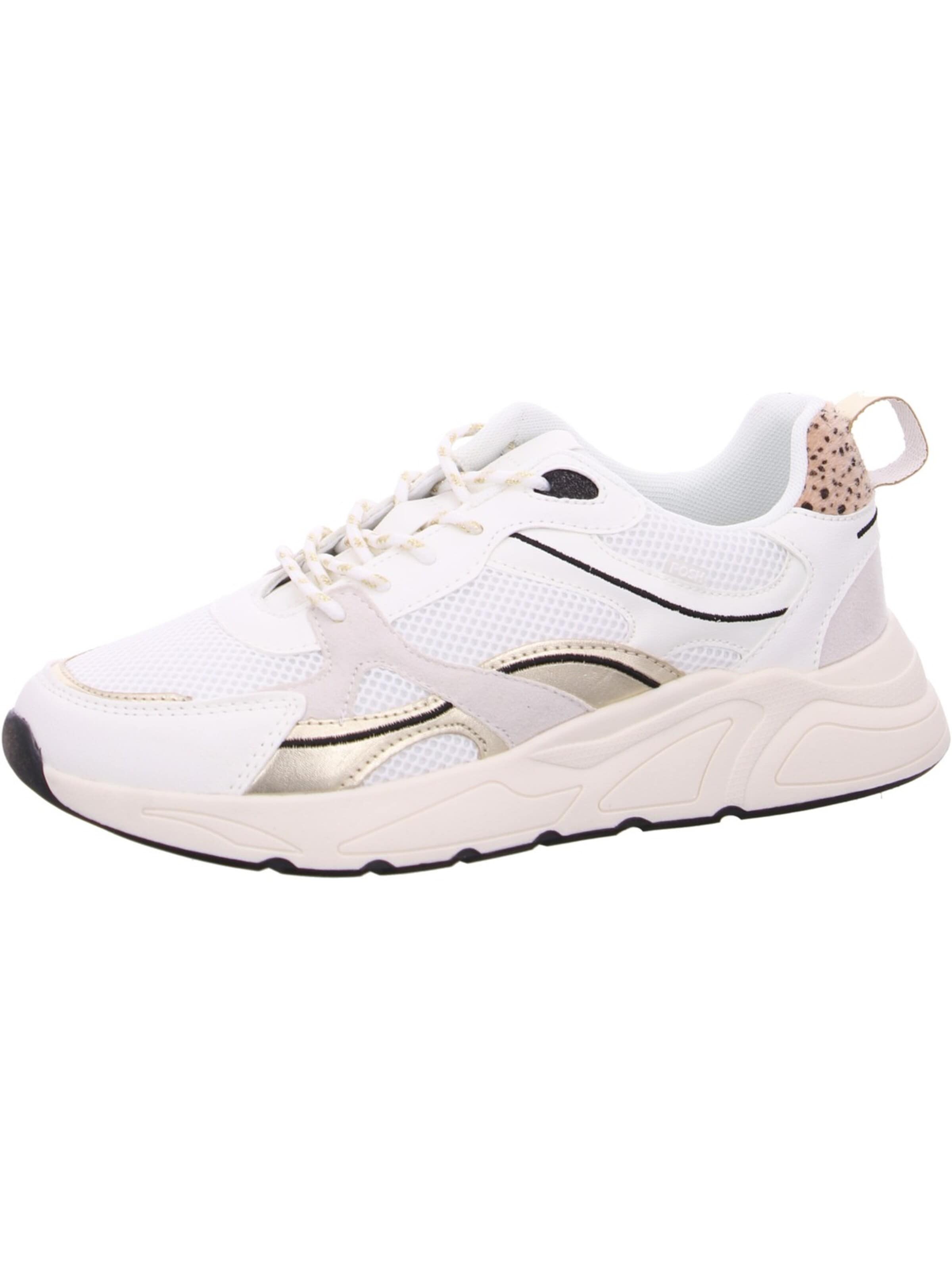 PS Poelman Sneakers in White: front