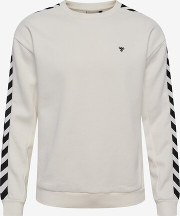 Sweat-shirt Hummel en blanc : devant