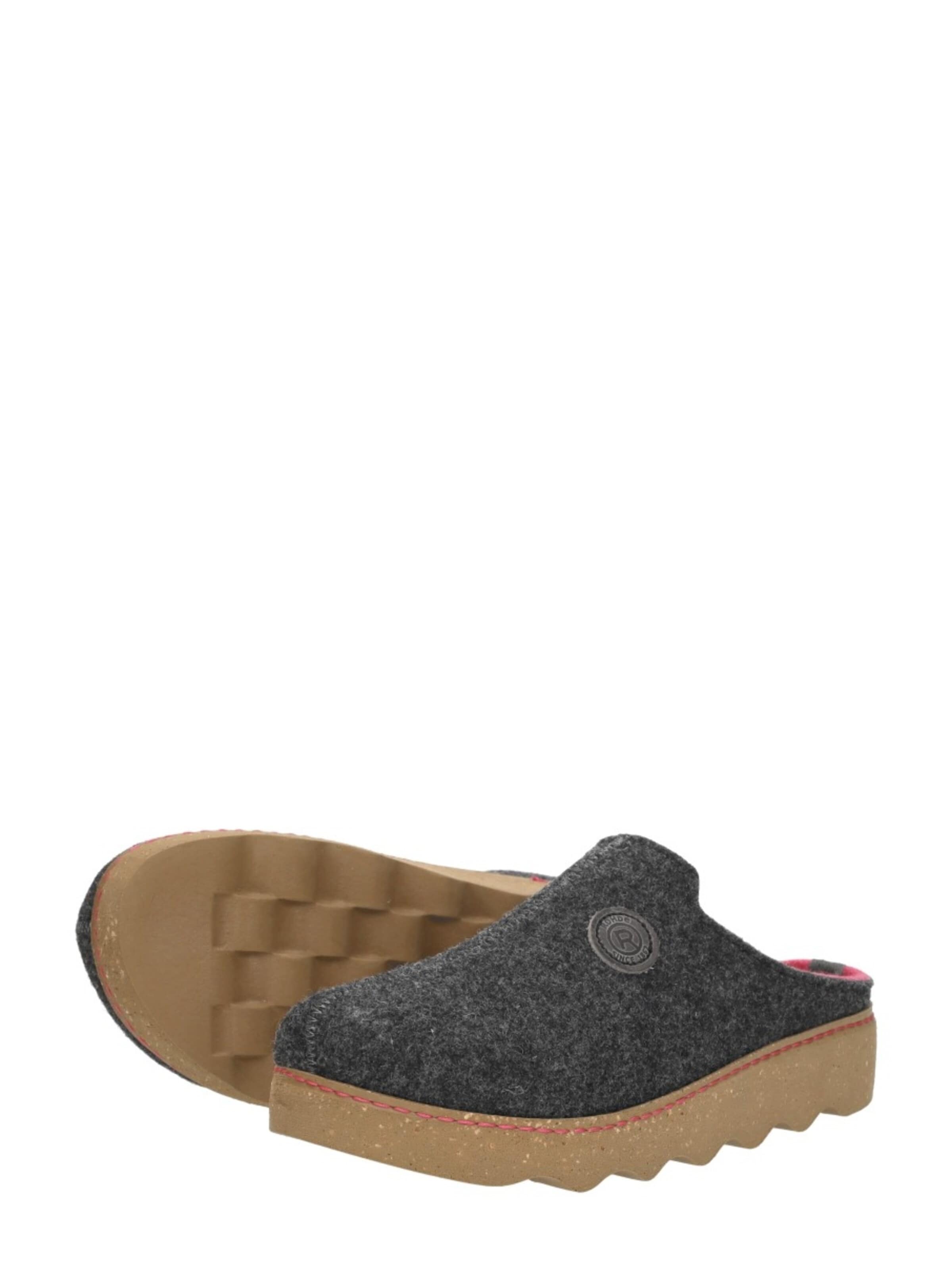 ROHDE Huisschoenen 'Pantoffels Open' in Grijs