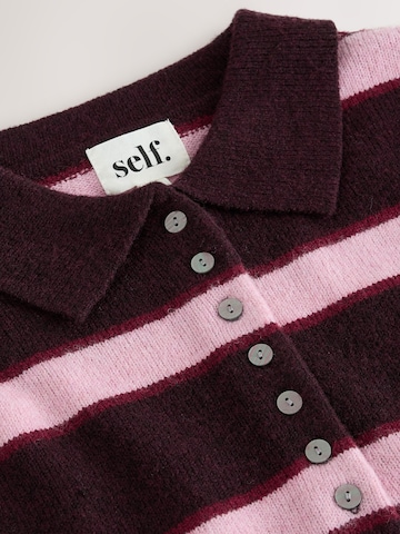Pullover di self. in rosso
