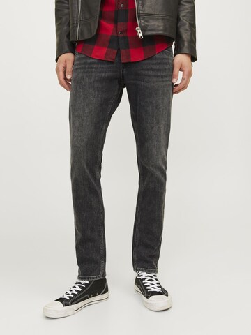 Coupe slim Jean 'GLENN COLE AM 971' JACK & JONES en noir : devant