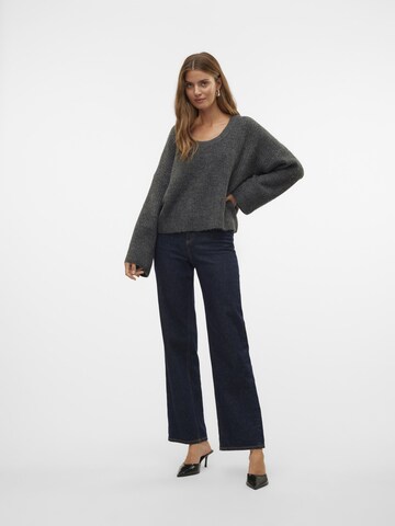 VERO MODA Trui 'VMGemma' in Grijs