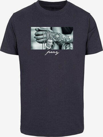 MT Men Shirt 'Pray 2.0' in Blue: front