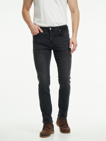 WEM Fashion Tapered Jeans 'Oscar' i grå