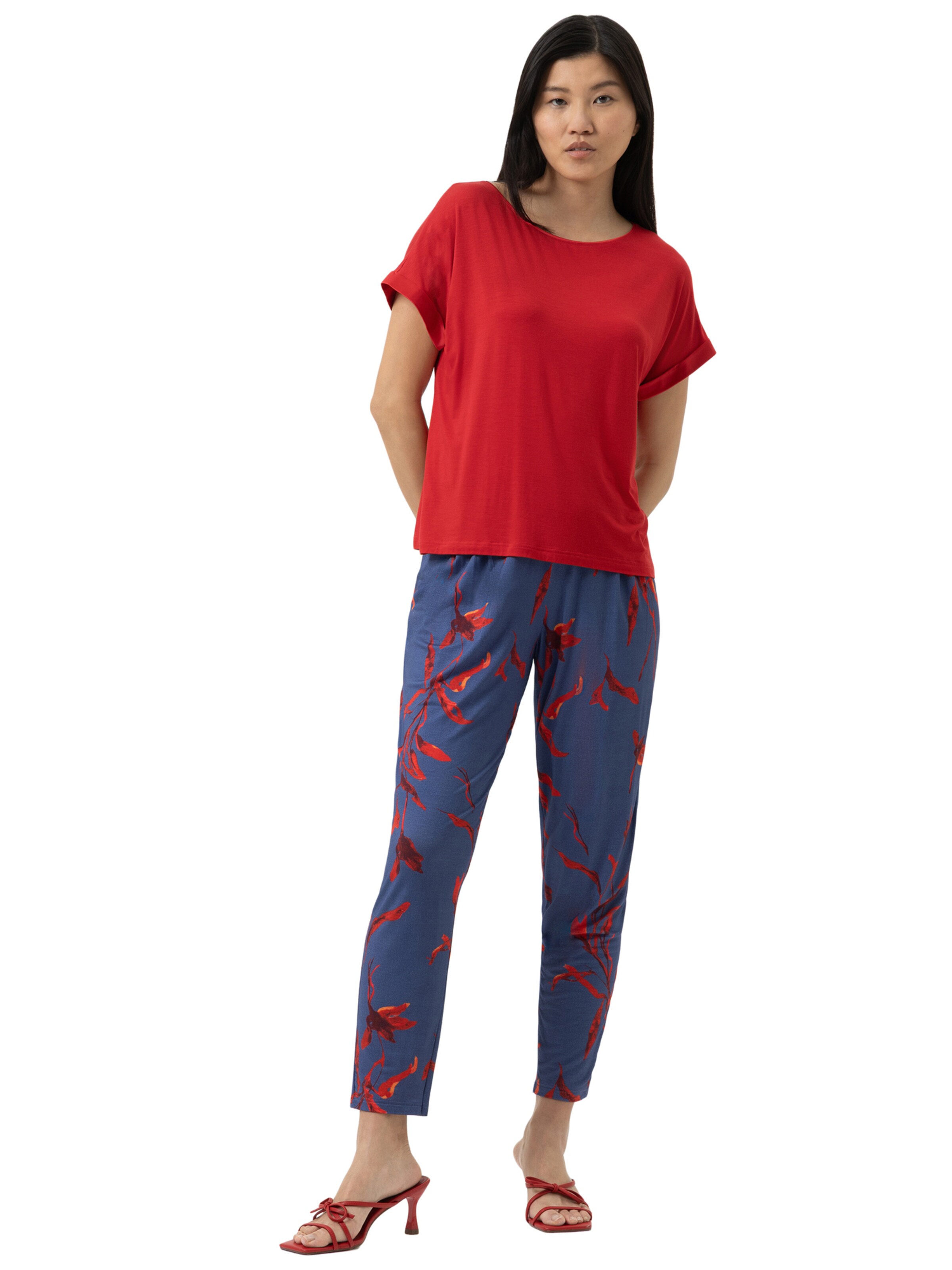 Mey Schlafshirt 'Pure Chic' in Rot